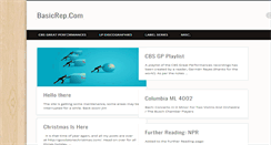 Desktop Screenshot of basicrep.com